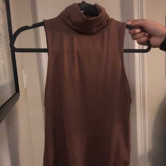 ZARA SLEEVELESS TURTLE NECK BODYSUIT - Picture 5 of 7